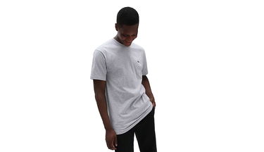 Тениска Vans Left Chest Logo Tee Сиво | VN0A3CZEATJ, 2