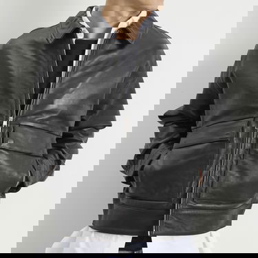 Яке EDWIN Dogma Leather Jacket, Size Large Черно | I035716-8900, 5