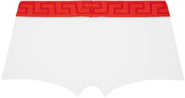 Боксерки Versace Greca Border Boxers Бяло | AU10026_1A10011, 1
