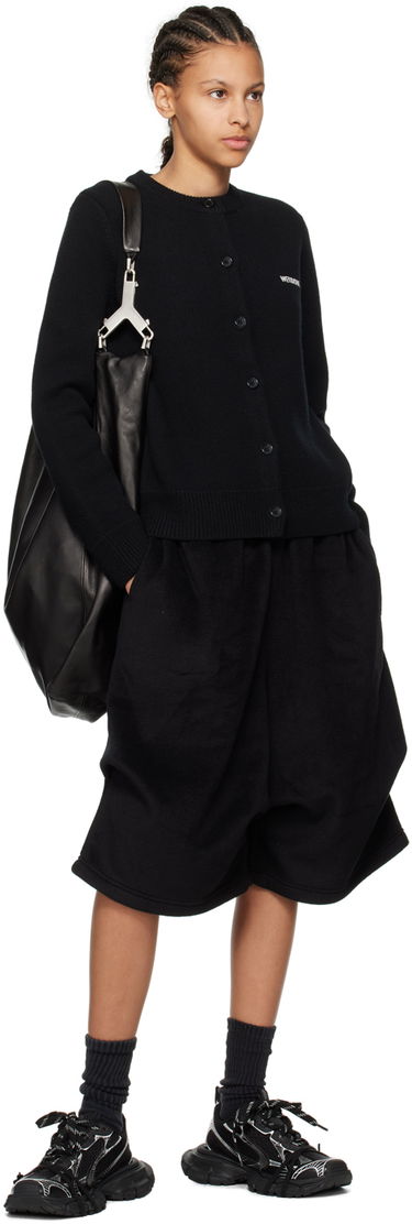 Къси панталони We11done Tuck Shorts Черно | WD-TA2-24-718-U-BK, 3