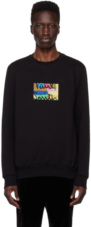 Суитчър Paul Smith Paul Smith Embroidered Sweatshirt Черно | M1R-302SE-KP3668-79, 0