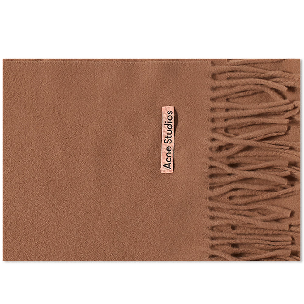 Шал Acne Studios Canada Narrow New Scarf Caramel Brown Кафяво | CA0210-59C, 0