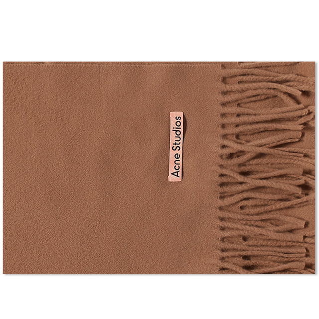 Canada Narrow New Scarf Caramel Brown