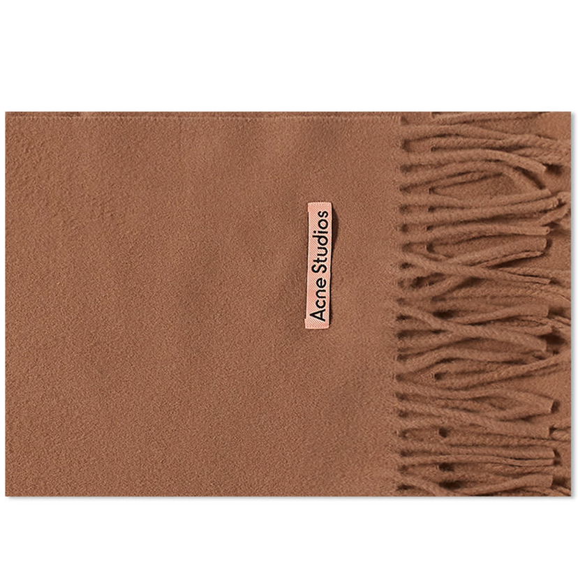 Шал Acne Studios Canada Narrow New Scarf Caramel Brown Кафяво | CA0210-59C