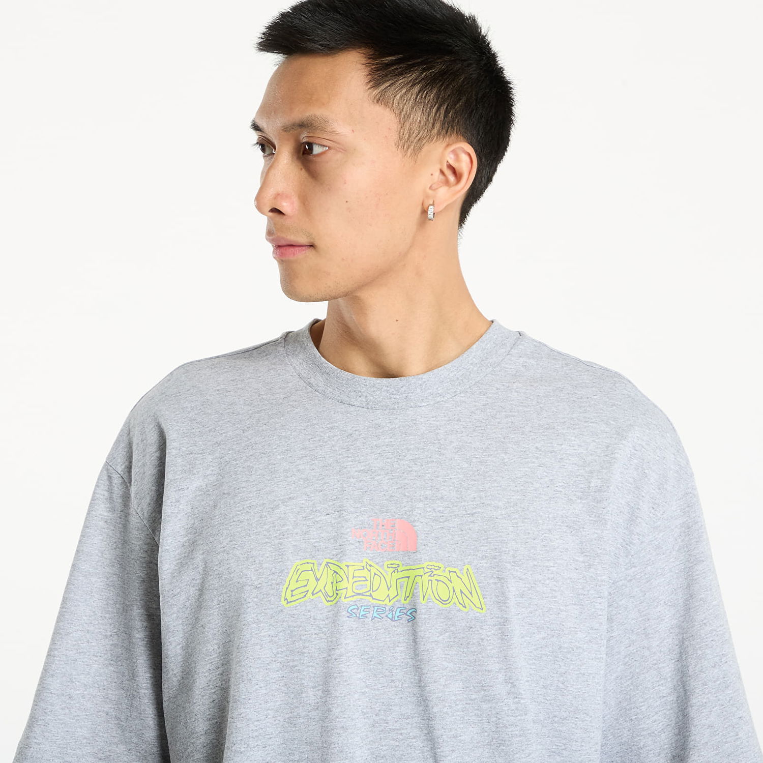 Тениска The North Face The North Face Expedition Celebration Oversized Short Sleeve T-Shirt Сиво | NF0A8E3CDYX1, 1