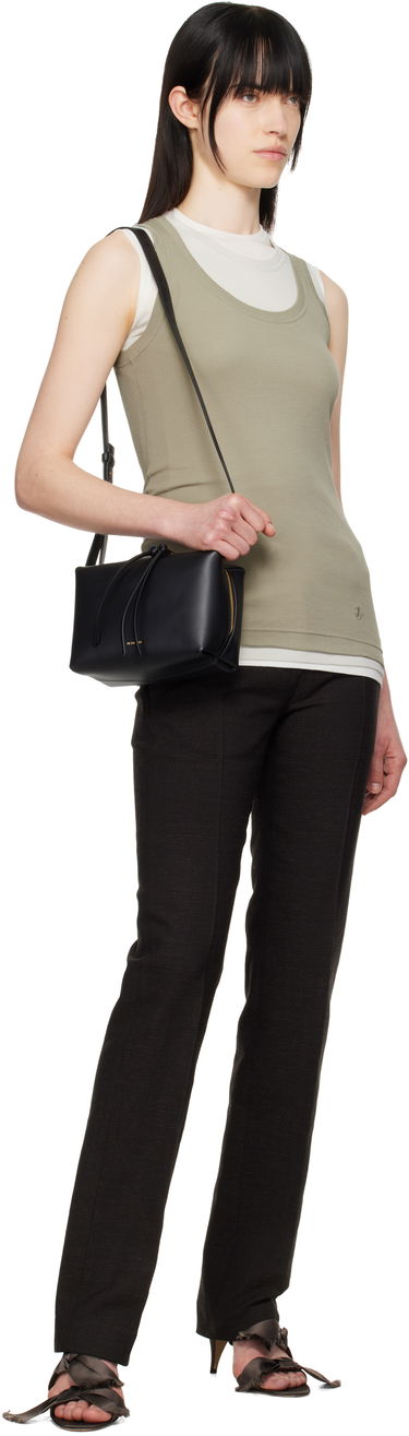 Чанта през рамо Jil Sander Jil Sander Pillow Camera Small Bag Черно | J07WG0093_P7326, 3