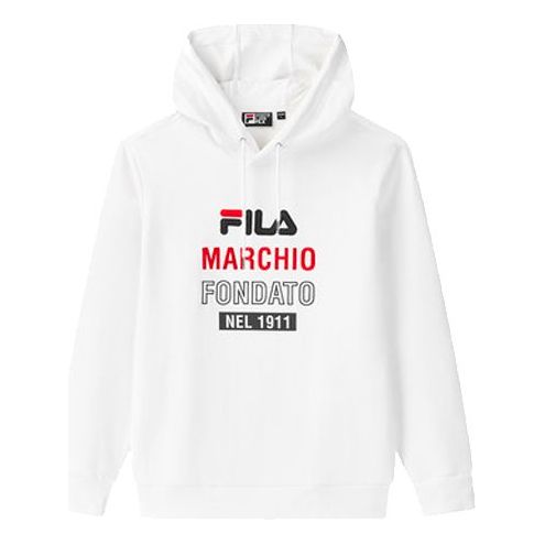 Суитчър FILA Hoodie Casual Бяло | F51M048206F-WT, 0