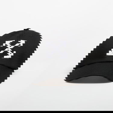 Шапка с козирка Off-White Off-White Arrow Drill Baseball Cap Черно | OMLA04AC99FAB0021001, 0