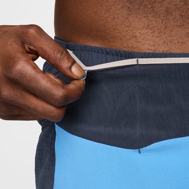 Къси панталони Nike Trail Second Sunrise Dri-FIT ADV 5" Running Shorts with Liner Синьо | HJ3572-412, 2