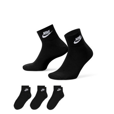 Бельо и чорапи Nike Everyday Essential Ankle Socks 3-Pack Черно | DX5074-010, 0