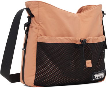 Чанта през рамо MAISON KITSUNÉ Maison Kitsuné Flash Fox Messenger Bag Черно | NM05172WQ4034, 4