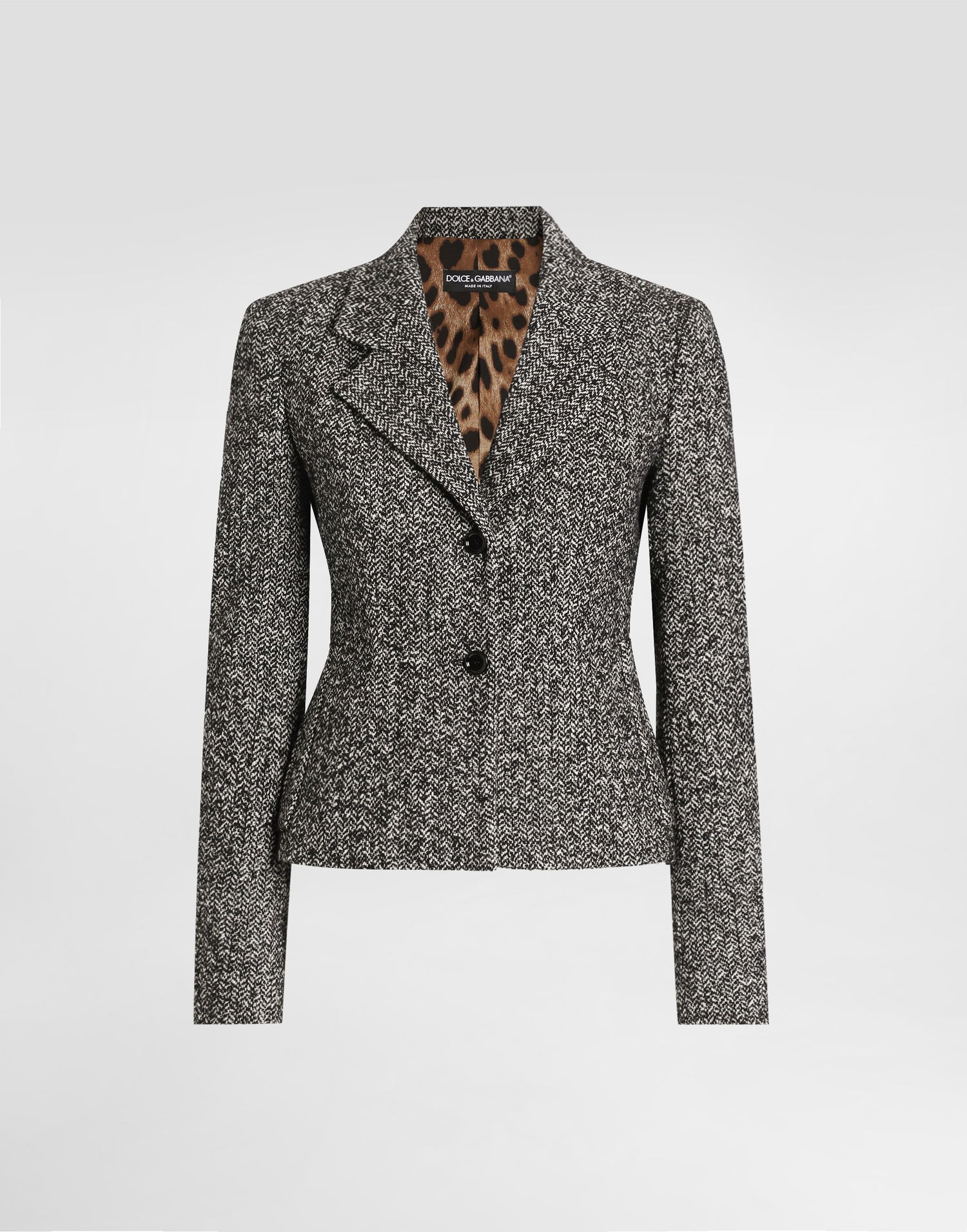 Яке Dolce & Gabbana Dolce & Gabbana Single-breasted Chevron Jacket Многоцветен | F27FPTFCZAES8030, 0
