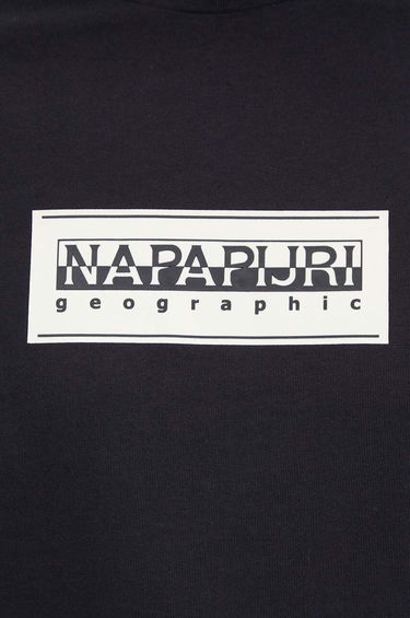Тениска Napapijri Long Sleeve Graphic T-Shirt Черно | NP0A4I3M0411, 4