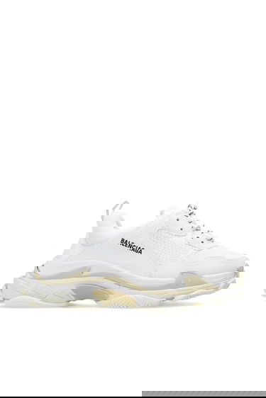 Кецове и обувки Balenciaga Triple S Sneaker Бяло | 534217-W2CA1-9000, 0
