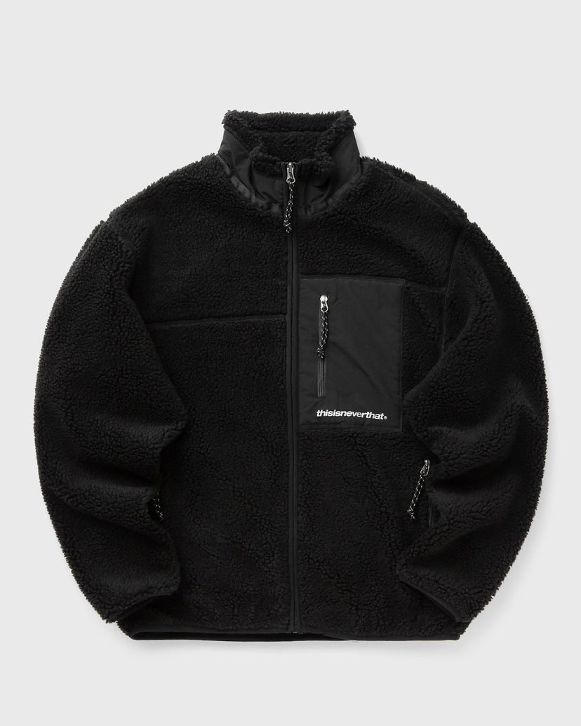 Суитчър thisisneverthat SP Sherpa Fleece Jacket Черно | TN243BOWHS01BLK