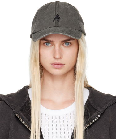 Шапка с козирка The Attico Attico Faded Baseball Cap Сиво | 247WAC34 C104RM, 0