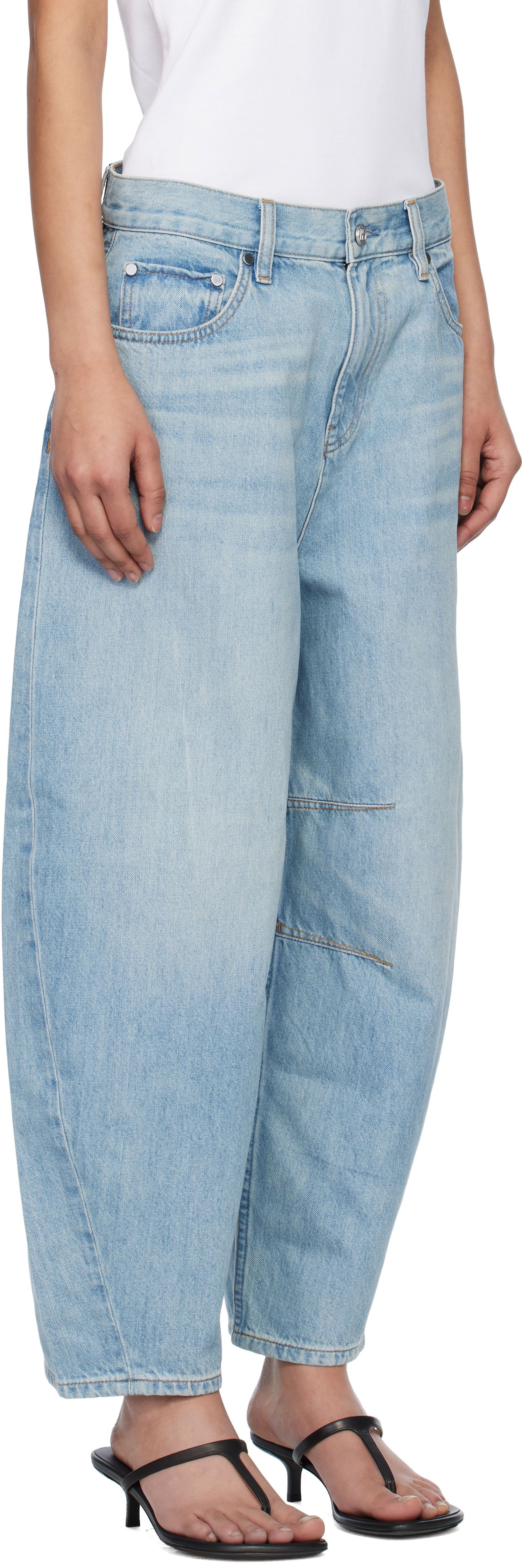 Дънки Helmut Lang Helmut Lang Cocoon Jeans Синьо | O10DW204, 1