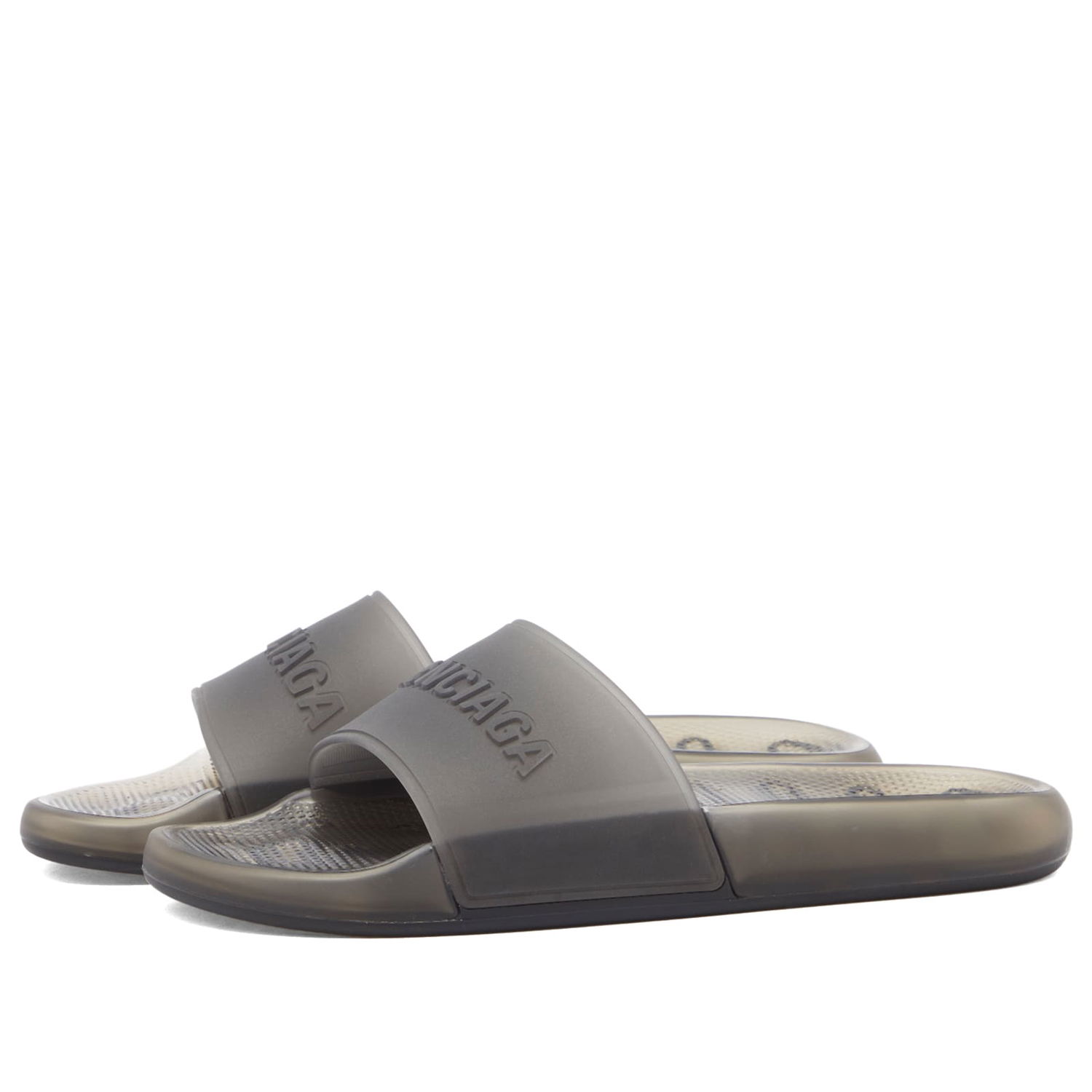 Кецове и обувки Balenciaga Pool Slide Сиво | 785475-W2DZ1-1000, 0