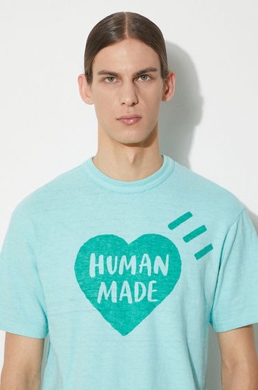 Тениска Human Made Graphic Print T-Shirt Тюркоазено | HM27CS006, 4
