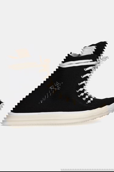 Кецове и обувки Rick Owens Rick Owens DRKSHDW Vegan High-Top Черно | DU02E7807.DOEM8, 1