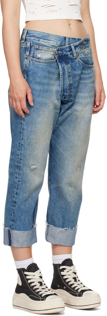 Дънки R13 R13 Crossover Jeans Синьо | R13W2048-735, 1