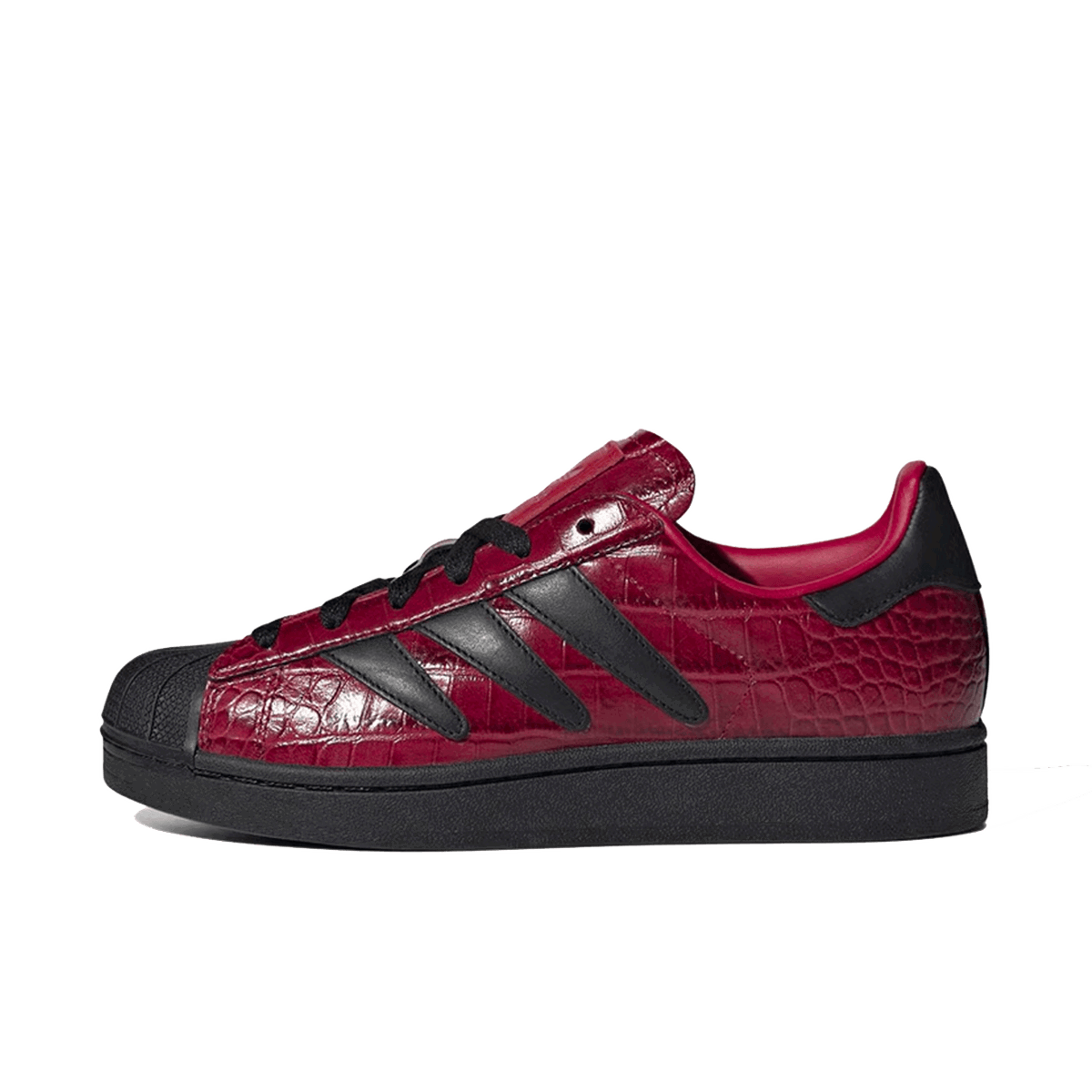 Кецове и обувки adidas Originals Superstar II "Crocodile" Бургунди | HQ9302, 0