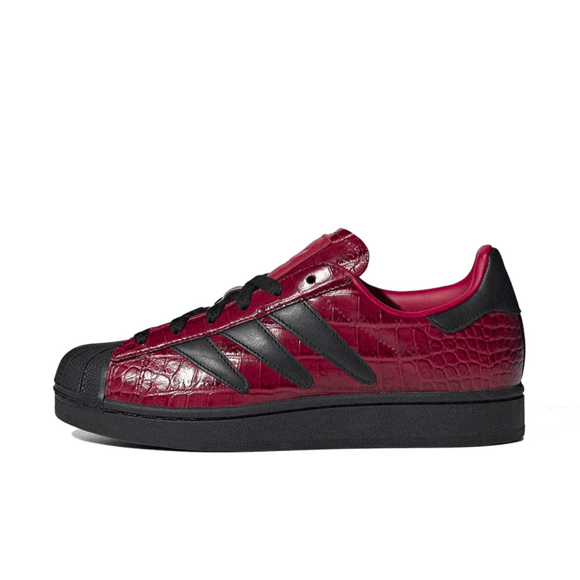 Кецове и обувки adidas Originals Superstar II "Crocodile" Бургунди | HQ9302
