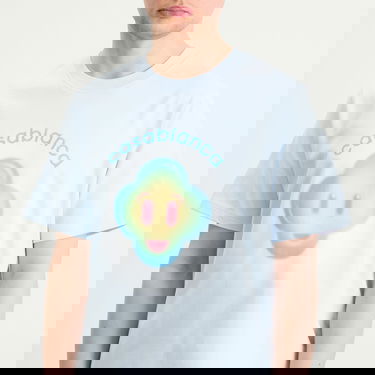 Тениска Casablanca Airbrush Smiley Classic T-Shirt Синьо | M-SP26-JTS-001-09, 5