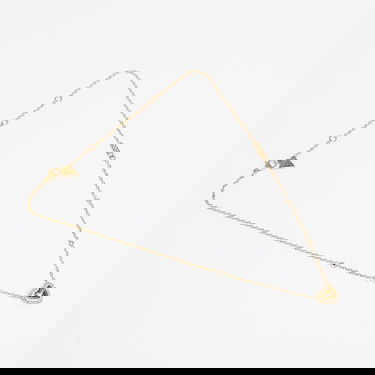 Колие GUESS Beloved Universal Heart Pendant Necklace Жълто | JUBN05018JWYG-GOLD, 0