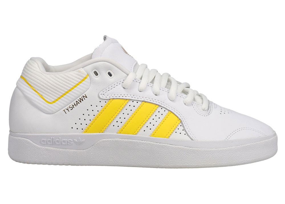 Кецове и обувки adidas Originals Tyshawn White Yellow Gold Бяло | FY7476, 0