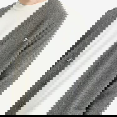 Пуловер Gucci Gucci Monogram Wool Cashmere Cardigan, Large Сиво | 815009-XKEK5-1078, 5