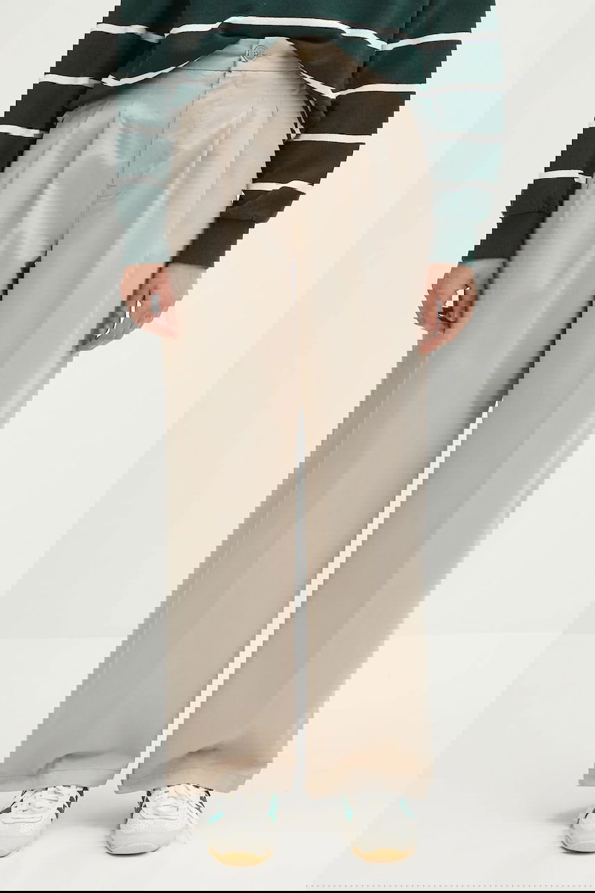 Панталони Carhartt WIP Leola Pant Wide High Waist Бежово | I033147.2OR06, 0