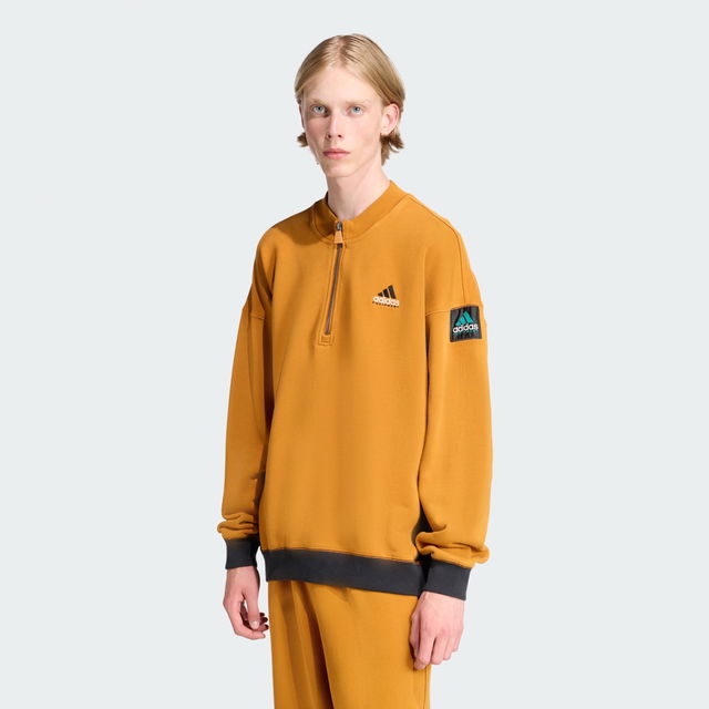Equipment Blocked Half-Zip Sweatshirt