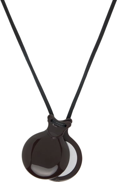 Колие LEMAIRE Lemaire Castanet Pendant Necklace Черно | AC1082 LO0031, 1