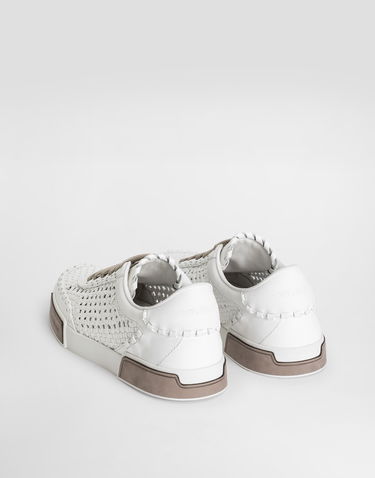 Кецове и обувки Dolce & Gabbana Dolce & Gabbana Portofino Yacht Shoes Бяло | A20195A9T938Z184, 2