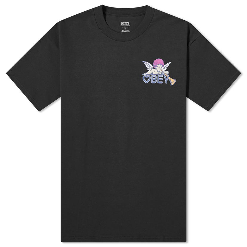 Тениска OBEY Baby Angel Черно | 165263700-BLK