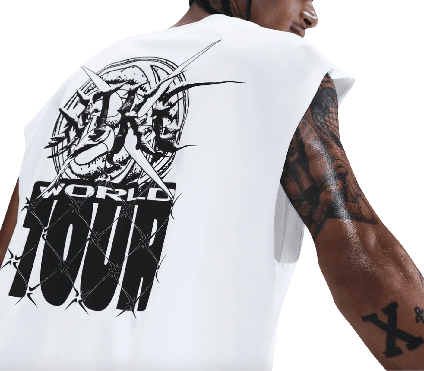 Тениска Nike Street Sleeveless T-Shirt Бяло | hv1888-100, 1