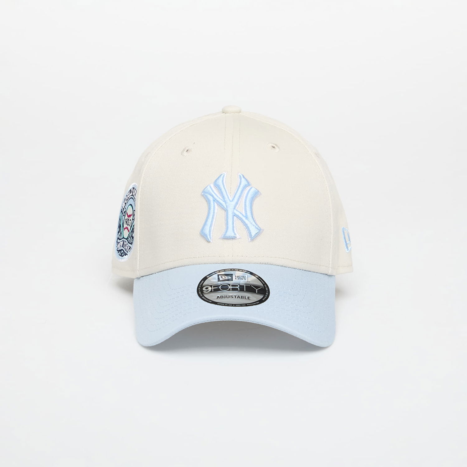 Шапка с козирка New Era New Era MLB Patch 9FORTY New York Yankees Adjustable Cap Бежово | 60595222, 0