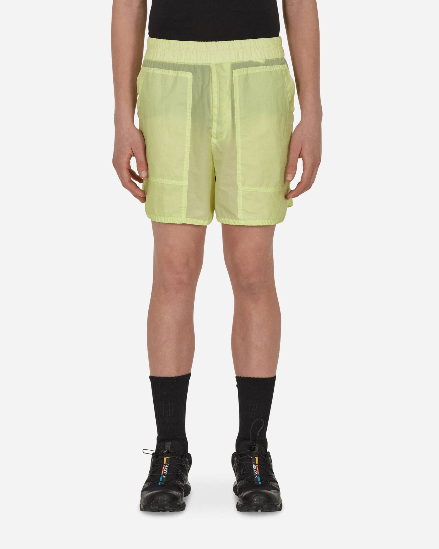Къси панталони Dries Van Noten Pooles Shorts Жълто | 020964-4185 201, 0