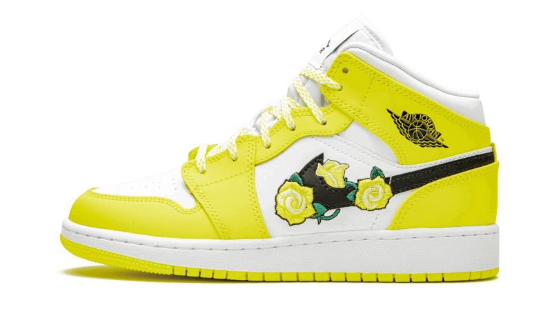 Кецове и обувки Jordan Air Jordan 1 Mid "Dynamic Yellow" Жълто | AV5174-700, 0