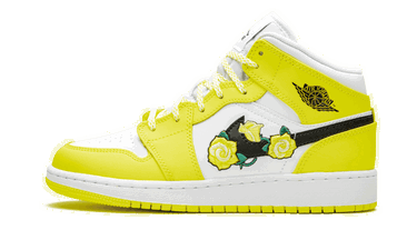 Кецове и обувки Jordan Air Jordan 1 Mid "Dynamic Yellow" Жълто | AV5174-700, 0