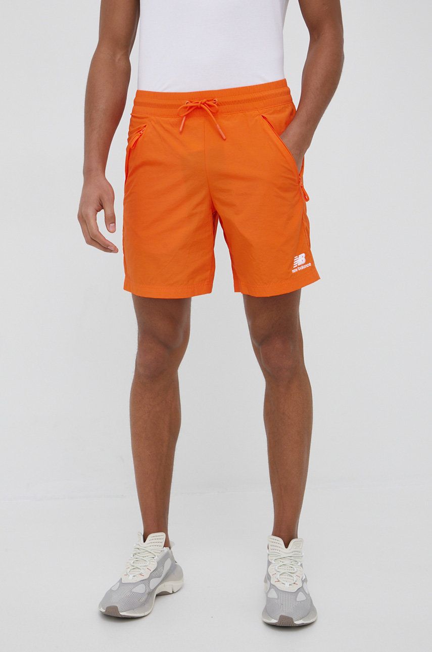 Къси панталони New Balance Athletics Amplified Woven Shorts Оранжево
 | MS21500POP, 0