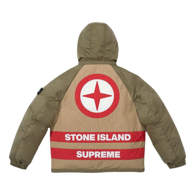 Пухо яке Supreme Reversible Down Puffer Jacket Зелено | SUP-FW23-166