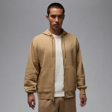 Суитчър Jordan Jordan Brooklyn Fleece Full-Zip Hoodie Кафяво | FV7289-257, 0