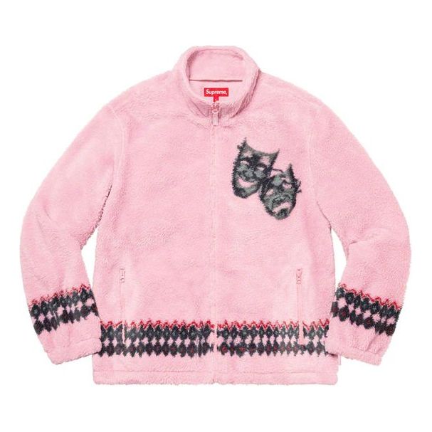 Пуловер Supreme Drama Mask Fleece Jacket Розово | SUP-SS20-388, 0