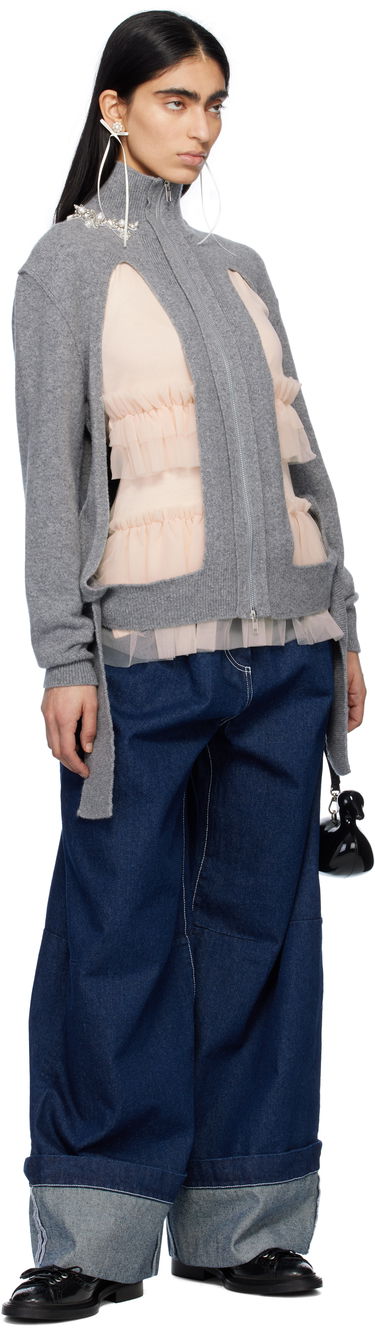 Дамска чанта Simone Rocha Simone Rocha Duck Clutch Черно | BAG181 0773, 3