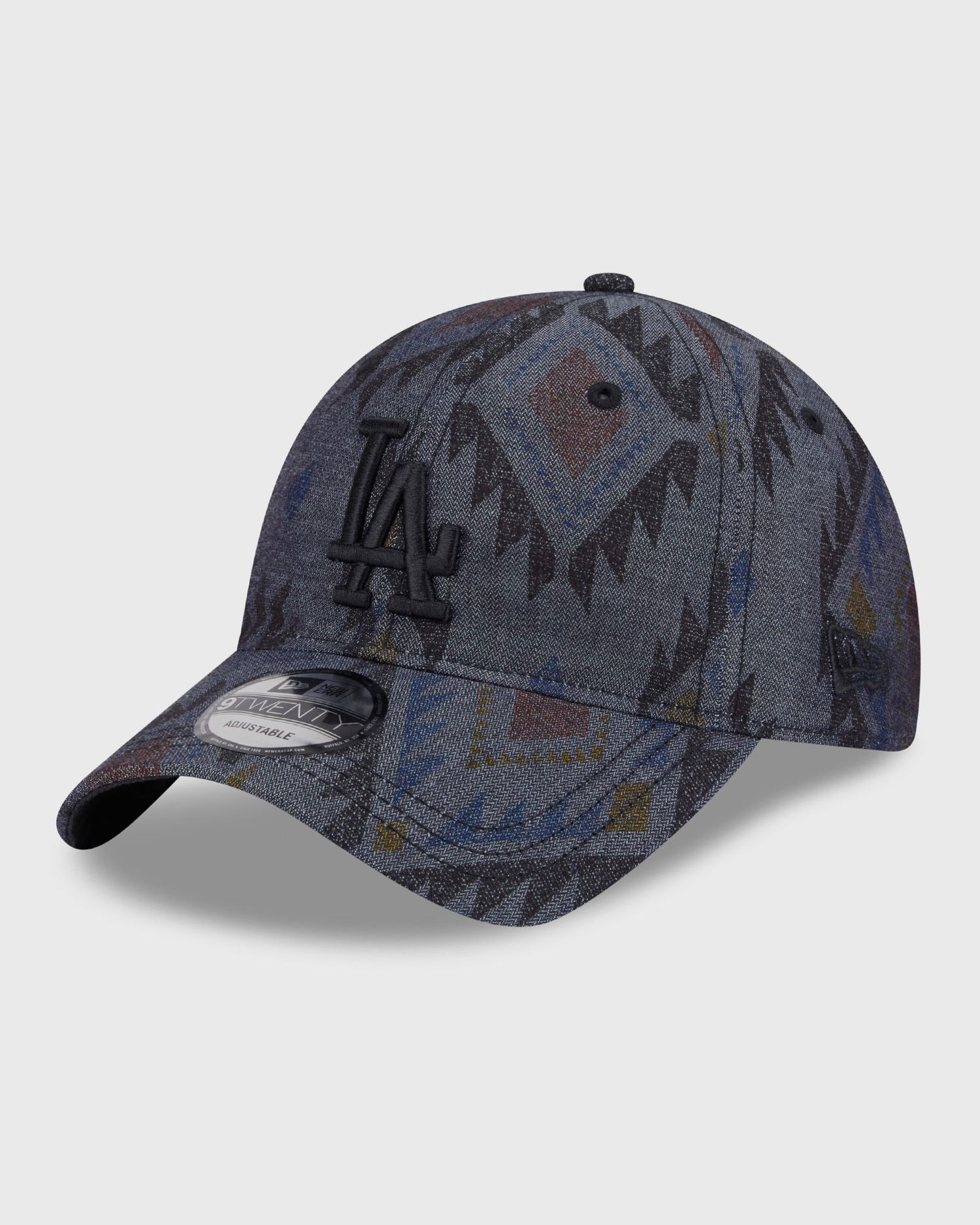 Шапка с козирка New Era Los Angeles Dodgers Aztec Pattern 9TWENTY Adjustable Hat Тъмно синьо | 60745144, 1