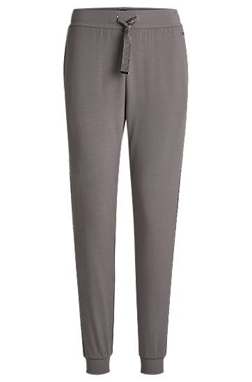 Monogram Tracksuit Bottoms with Modal and Silk