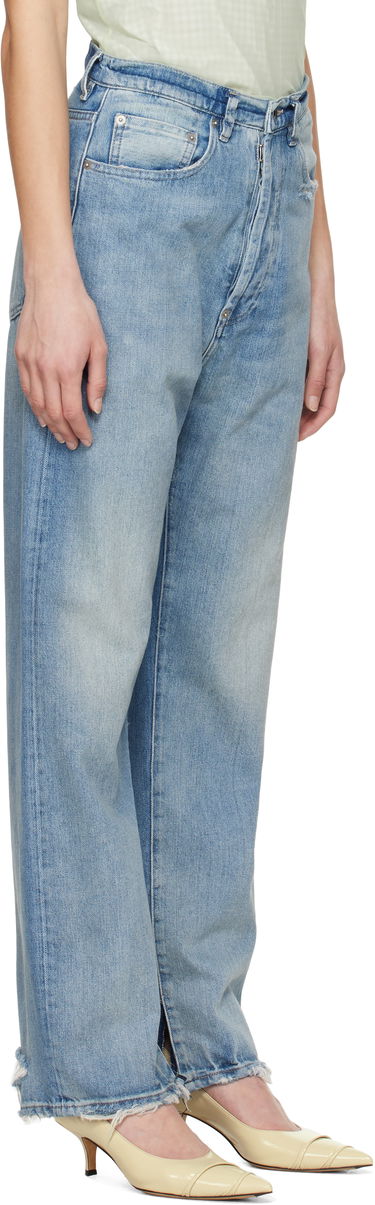 Дънки Maison Margiela Maison Margiela Buckle Jeans Синьо | S50LA0238 S30383, 4