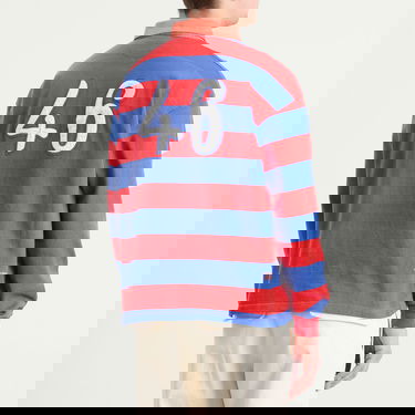 Риза Bode Bode Clubhouse Rugby Shirt, Size Large Червено | MRF25CS004, 3